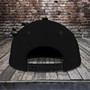 Custom Classic Black Queen Cap - Personalized Name Cap