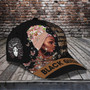Custom Classic Black Queen Cap - Personalized Name Cap