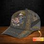 Custom Classic Cap Eagle - Personalized United States Of America Gift