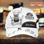 Custom Classic Cap For Chef - Personalized Name Cap