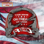 Custom Classic Red Cap - Personalized Name