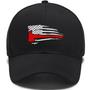 For Firefighter Ax Thin Red Line American Flag, Fireman Ax Embroidered Hats Custom Embroidered Hats