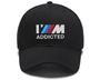 For M Power Fans Addicted Embroidered Hats Custom Embroidered Hats