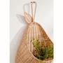 Ratan Basket Planter Rattan Handcrafted Hanging Baskets Hanging Home Decor