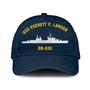 Uss Everett F. Larson Dd-830 Classic Baseball Cap, Custom Embroidered Us Navy Ships Classic Cap, Gift For Navy Veteran