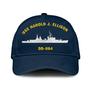 Uss Harold J. Ellison Dd-864 Classic Baseball Cap, Custom Embroidered Us Navy Ships Classic Cap, Gift For Navy Veteran