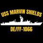 Uss Marvin Shields De_Ff-1066 Classic Cap, Custom Embroidered Us Navy Ships Classic Baseball Cap, Gift For Navy Veteran