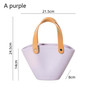 Creative Decorative Table Vase Modern Hand Bag Ceramic Vase For Home Decor