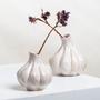 White Ceramic Bud Vase Flower Vases Table Decor For Home Hotel Decorative Wedding Decor