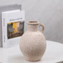 Elegant Vintage Jug Shaped Table Flower Vase Ceramic White Vases For Home Decoration