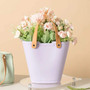 Creative Decorative Table Vase Modern Hand Bag Ceramic Vase For Home Decor