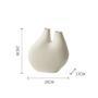 Luxury Modern White Blank Texture Ceramic Ornament Home Decor Accessories