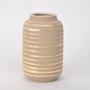 Minimalist Home Accessories Gold Line Pattern Ceramic Nordic Flower Vase Set Modern Decor