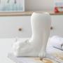 Modern Creative Animal White Fancy Desktop Elegant Ceramic Vase Simple For Flowers