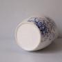 Multi-Use Water Pitcher Home Decor Flower White Blue Vintage Porcelain And Ceramic Vase