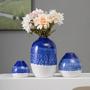 Nordic Modern Hotel Ceramic Vases Set For Home Decor Unique Flower Art Porcelain Decoration For Wedding