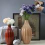 Nordic Modern Vase Cheap Flower Bottle Ceramic Embossed Vase For Home Decor