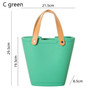 Creative Decorative Table Vase Modern Hand Bag Ceramic Vase For Home Decor