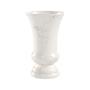 White Large Ceramic Flower Urn Vase For Flowers