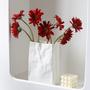 White Modern Home Decoration Dried Flower Flower Arrangement Tote Bag Ceramic Vase
