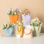 Creative Decorative Table Vase Modern Hand Bag Ceramic Vase For Home Decor