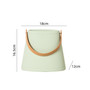 Creative Decorative Table Vase Modern Hand Bag Ceramic Vase For Home Decor