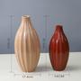 Nordic Modern Vase Cheap Flower Bottle Ceramic Embossed Vase For Home Decor