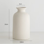 Minimalist Decorative Vase Modern Unique White Ceramic Flower Vases For Home Decor