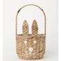 Decorative Kids Baskets For Easter Water Hyacinth Bunny Storage Basket Nursery Room Kid Toy Storage Basket
