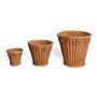 Eye-Catching Handwoven Rattan Plant Pot Natural Round Rattan Flower Pot