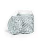 Handmade Rattan Light Gray Small Box Detailed Craftsmanship Rattan Box Holder For Storing Bath Essentials