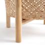 High Quality Bamboo Plant Pot Wicker Plant Stand Bohemian Planter For Home Decoration