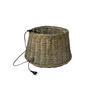 Lampshade Handcraft Natural Material Willow Wicker Lamp Shade Hanging Ceiling Lamp Modern Indoor