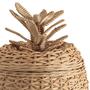 Rattan Pineapple Rattan Basket Rattan Kid Baskets Woven Wicker Storage Basket For Kids