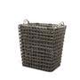 Resin Wicker Laundry Basket – Handheld Plastic Rattan Storage Basket