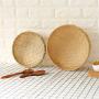 Set of 3 Fruit Basket Natural Bamboo Basket Storage Food Bamboo Basket For Home Storage