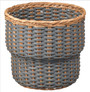 Handcrafted Wicker Rattan Plant Pots Minimalist Elegant Style Woven Rattan Planters Indoor