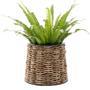 Wicker Weaving Grass Weaving Flower Pot Willow Basket Nordic Style