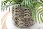 Wicker Weaving Grass Weaving Flower Pot Willow Basket Nordic Style