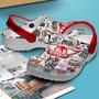 Aerosmith Music Crocs Crocband Clogs Shoes