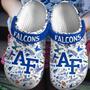 Air Force Falcons Ncaa Sport Crocs Crocband Clogs Shoes