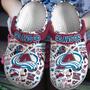 Calorado Avalanche Nhl Sport Crocs Crocband Clogs Shoes