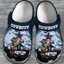 Dallas Cowboys Nfl Sport Crocs Crocband Clogs Shoes