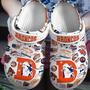 Denver Broncos Nfl Sport Crocs Crocband Clogs Shoes