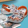 Denver Broncos Nfl Sport Crocs Crocband Clogs Shoes