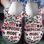 Depeche Mode Music Crocs Crocband Clogs Shoes