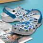 Detroit Lions Nfl Sport Crocs Crocband Clogs Shoes