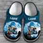 Detroit Lions Nfl Sport Crocs Crocband Clogs Shoes