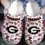 Georgia Bulldogs Ncaa Sport Crocs Crocband Clogs Shoes