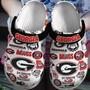 Georgia Bulldogs Ncaa Sport Crocs Crocband Clogs Shoes